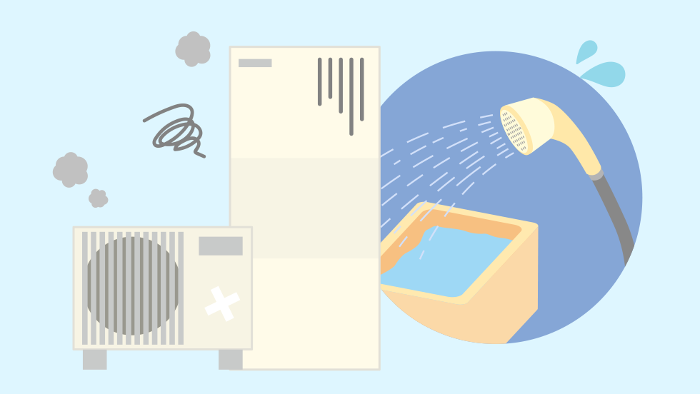 突然お湯が止まり、生活が一気に不便に